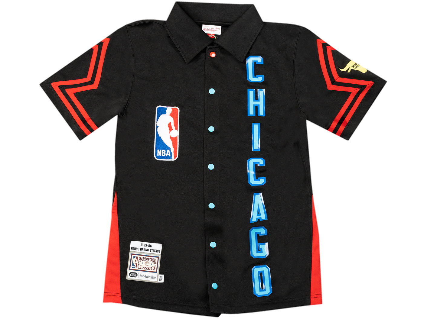 Camiseta de tiro Mitchell & Ness x NBA Hebru Bulls