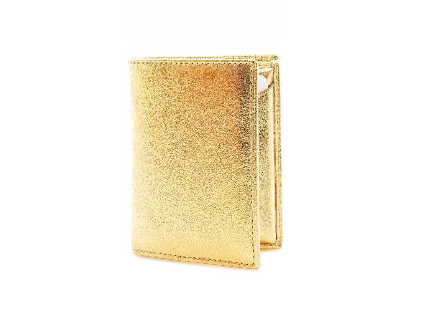 Comme des Garçons Gold Line Portemonnaie in Gold