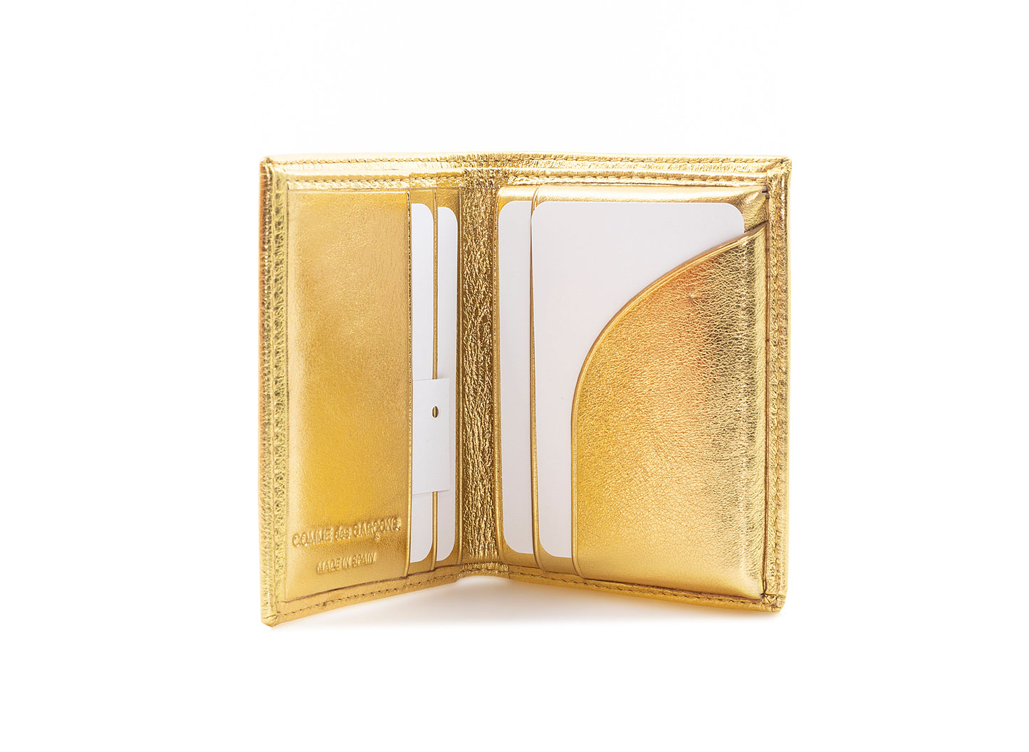 Comme des Garçons Gold Line Portemonnaie in Gold