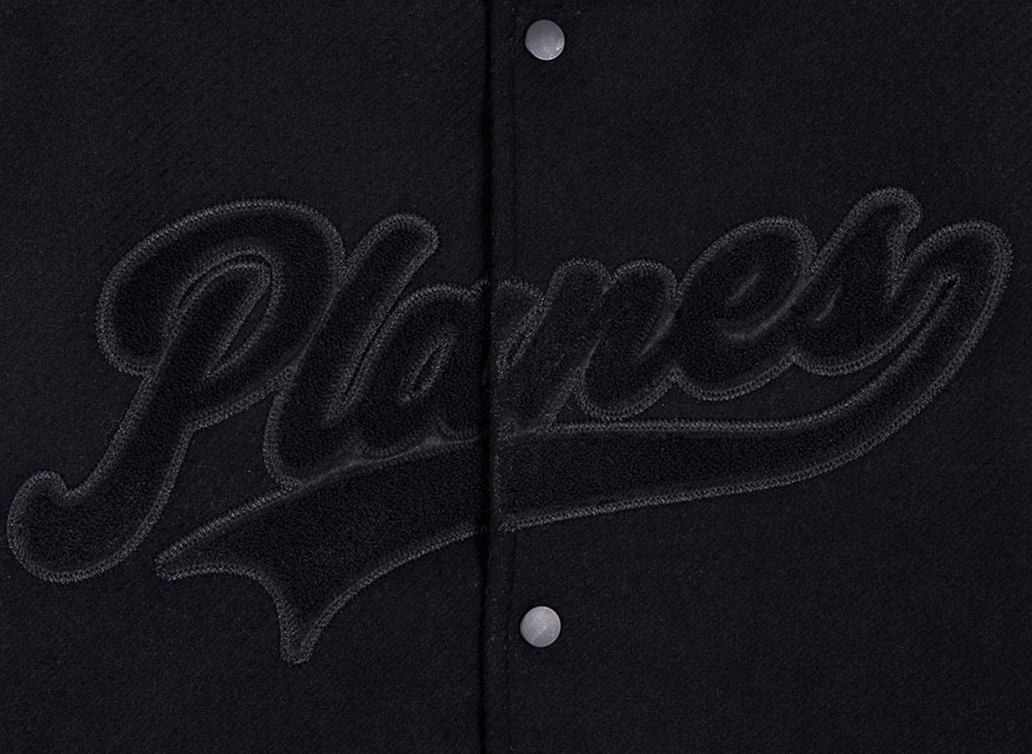 Paper Planes Collegejacke Dreifach-Schwarz