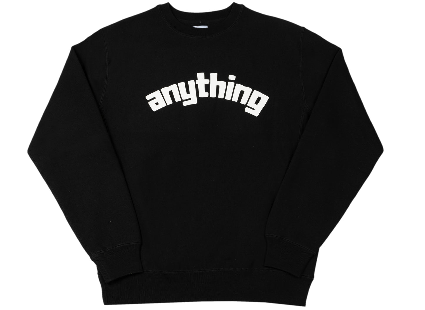Sudadera de cuello redondo con el logo clásico de aNYthing