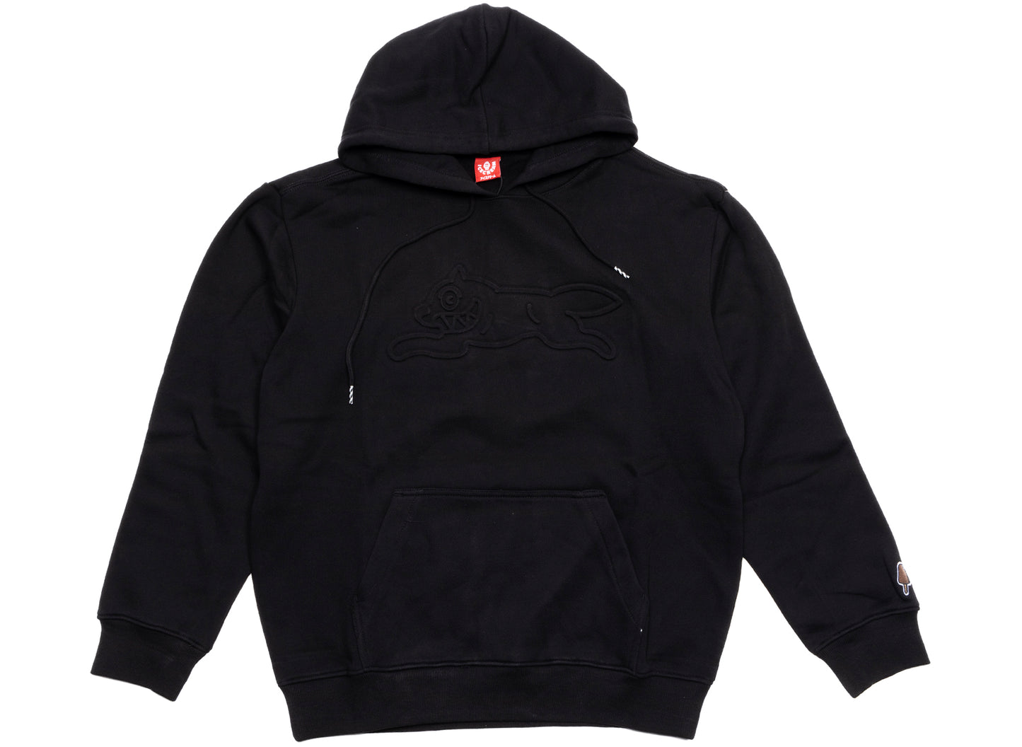Sudadera con capucha Ice Cream Raised en negro