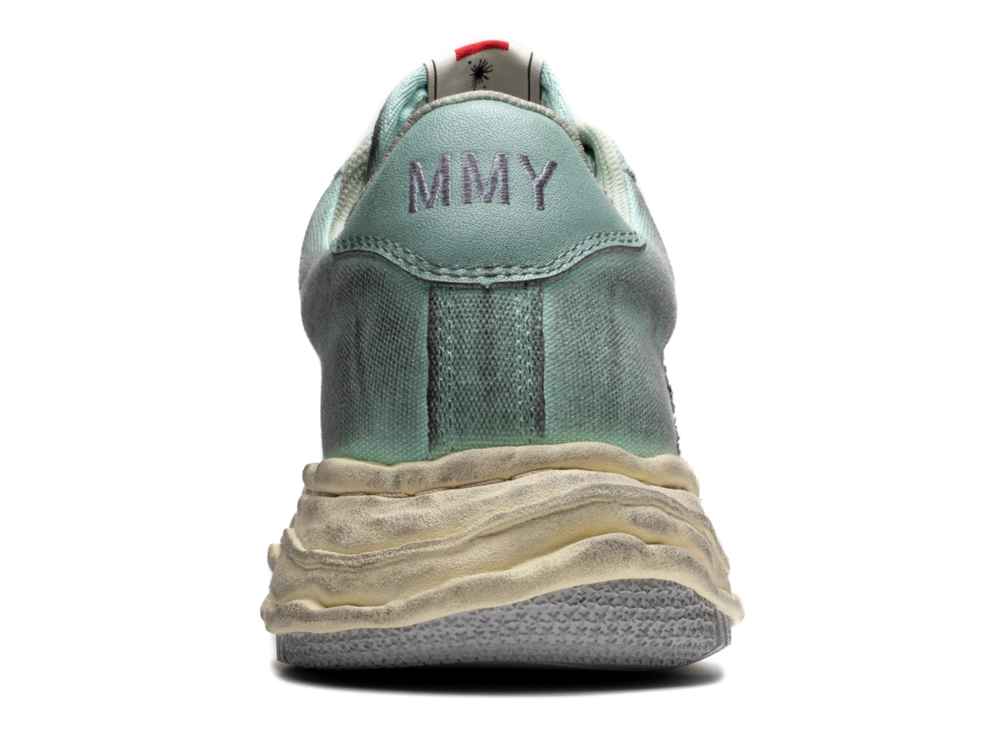 Maison Mihara Yasuhiro Wayne Low Distress en verde
