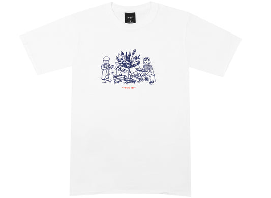 HUF x PBR Safe and Sane Camiseta manga corta