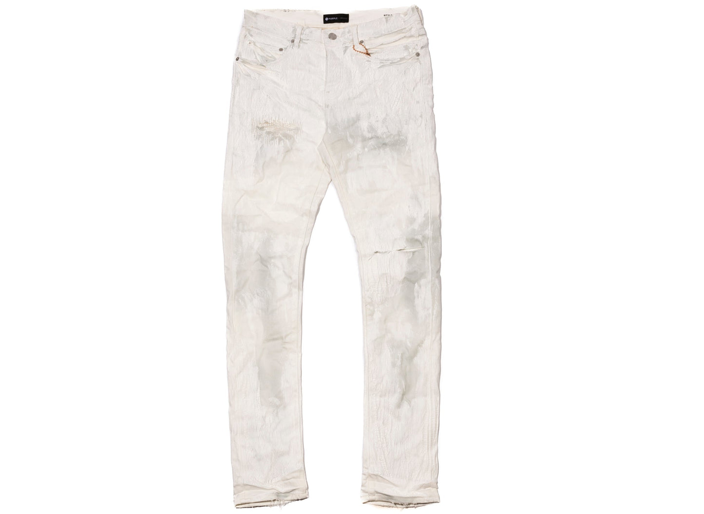Jeans desteñidos Purple Brand Crackle