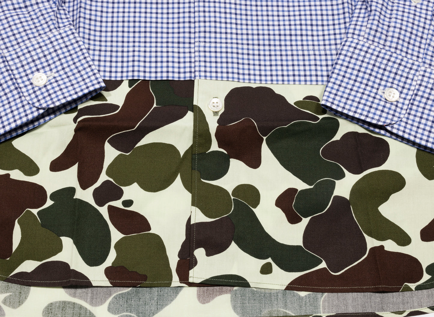 Comme des Garçons HOMME Camo Button Up