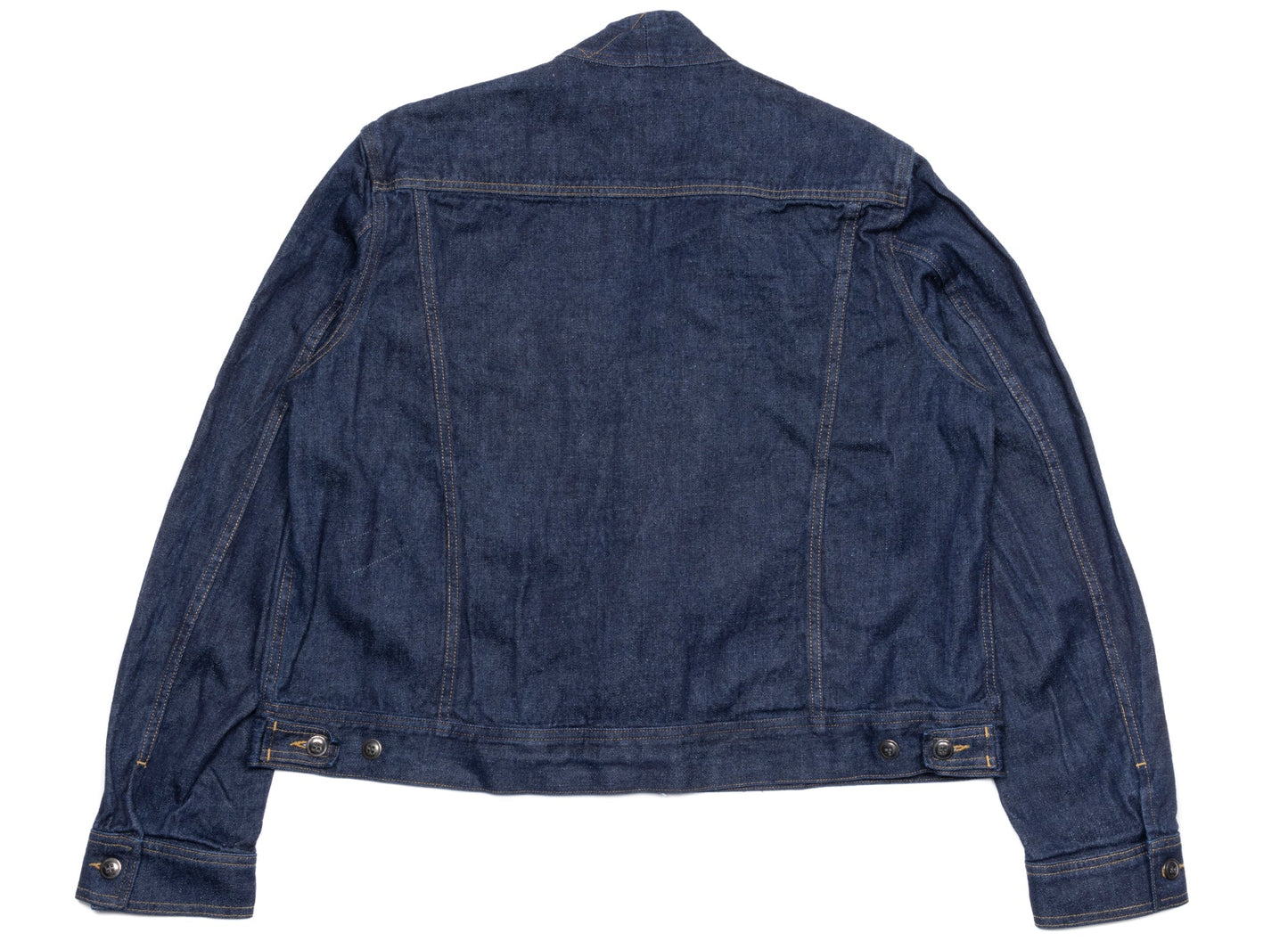 Chaqueta camionera Greg Lauren de mezclilla lavada GL1