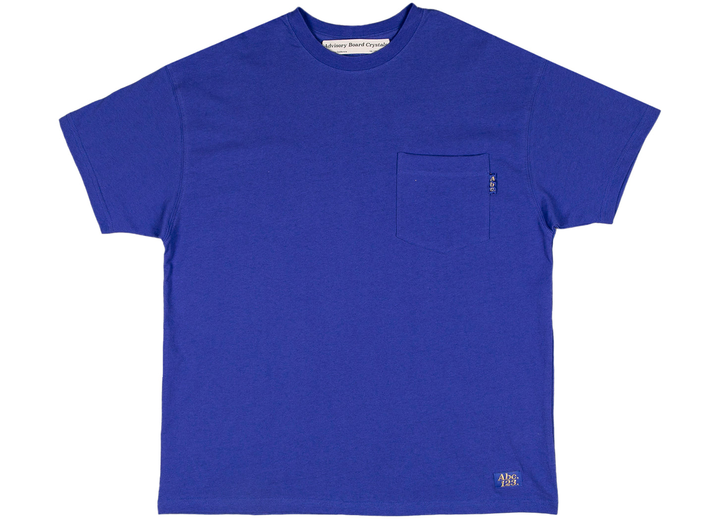 Advisory Board Crystals Abc. 123. Camiseta de manga corta con bolsillo en Sapphire