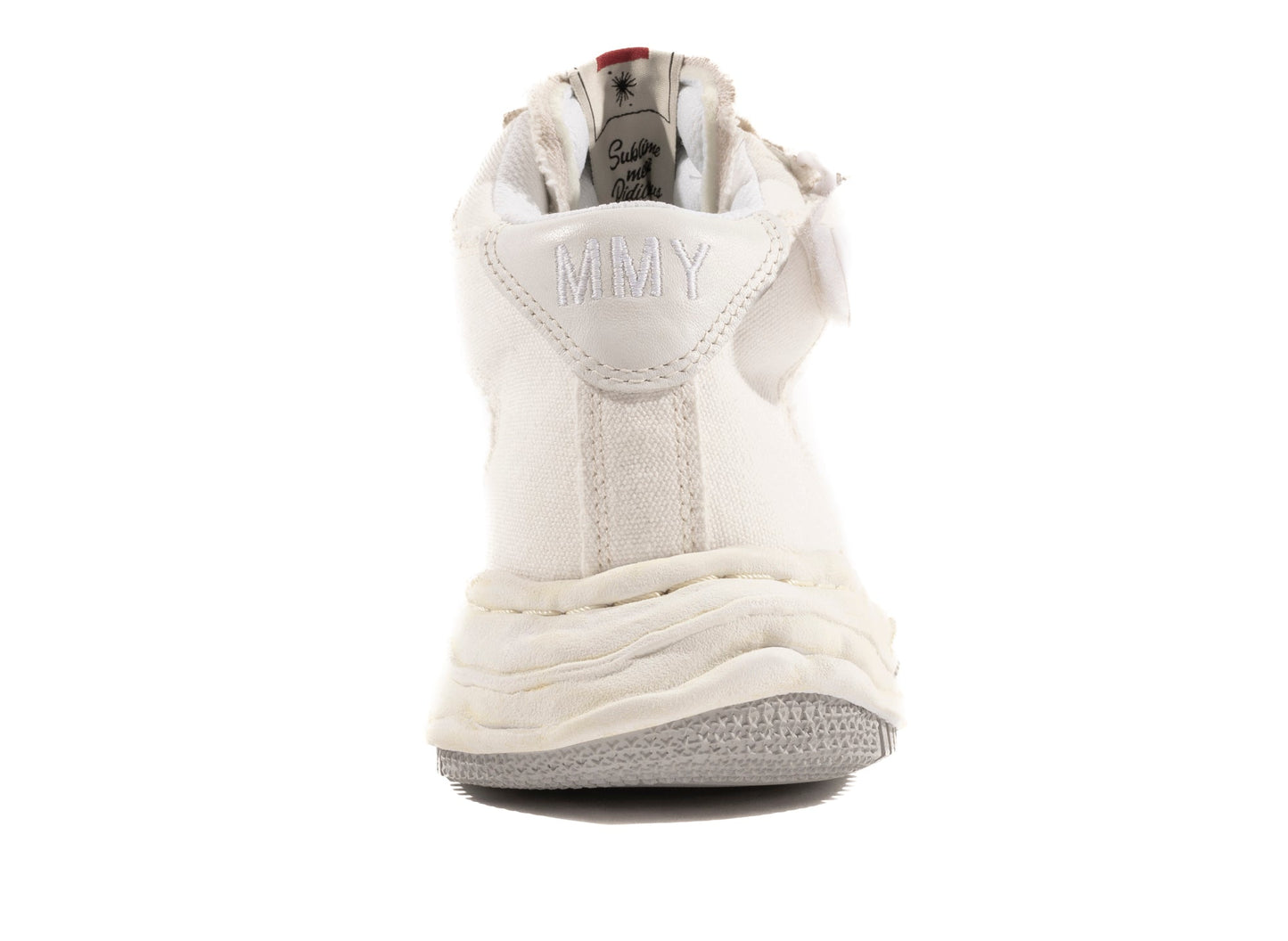 Maison Mihara Yasuhiro Canvas Wayne High-Top-Sneaker in Weiß