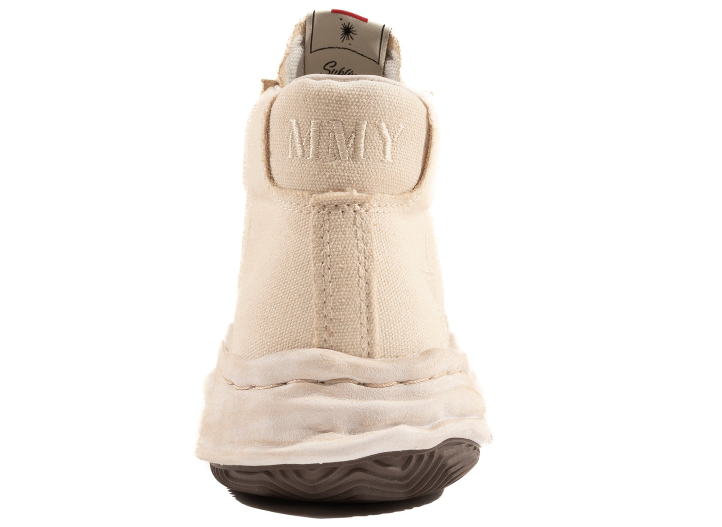 Maison Mihara Yasuhiro Canvas Blakey High-Top Sneaker in Weiß