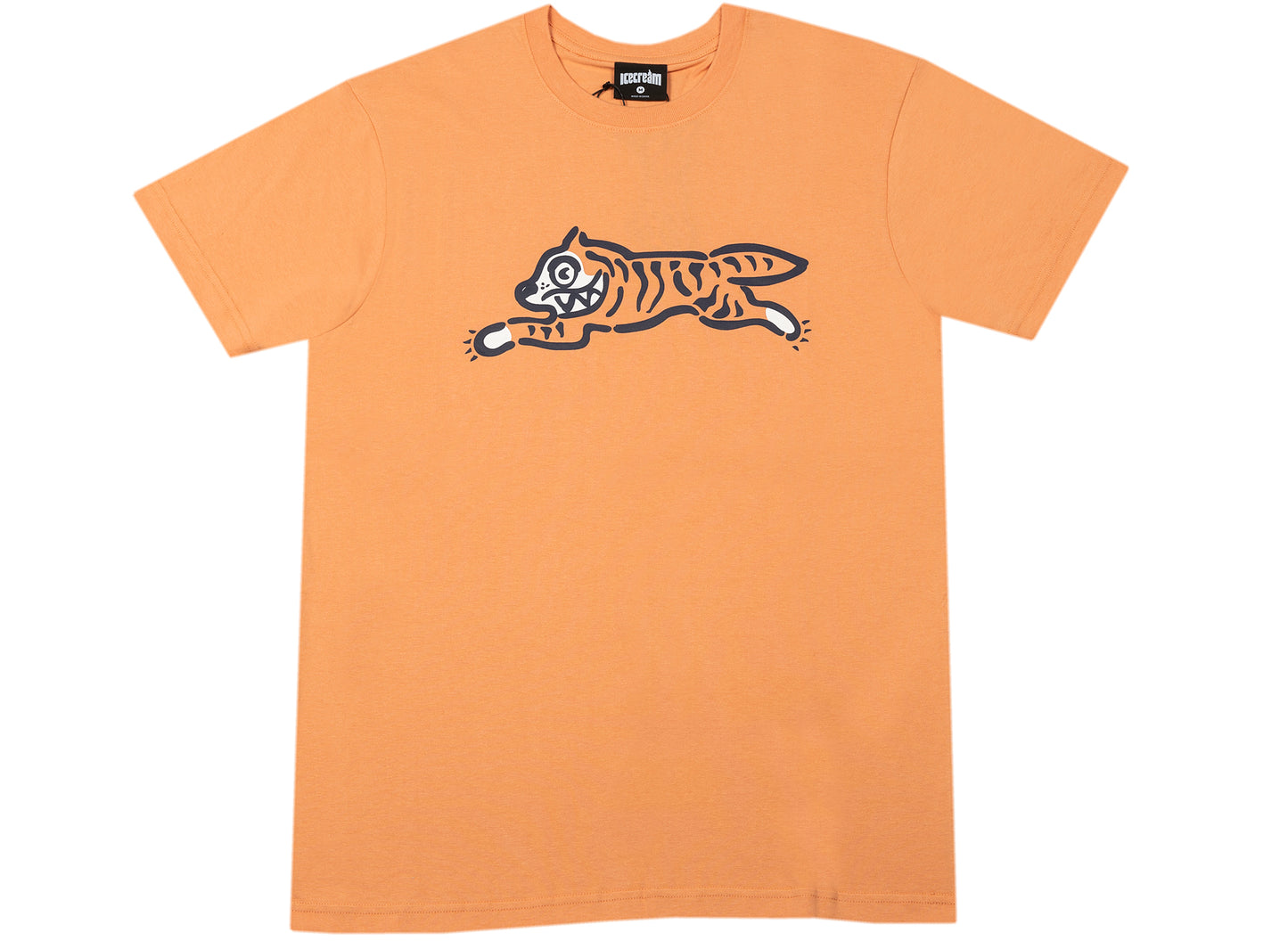 Camiseta "Ice Cream Tiger" S/S en Naranja