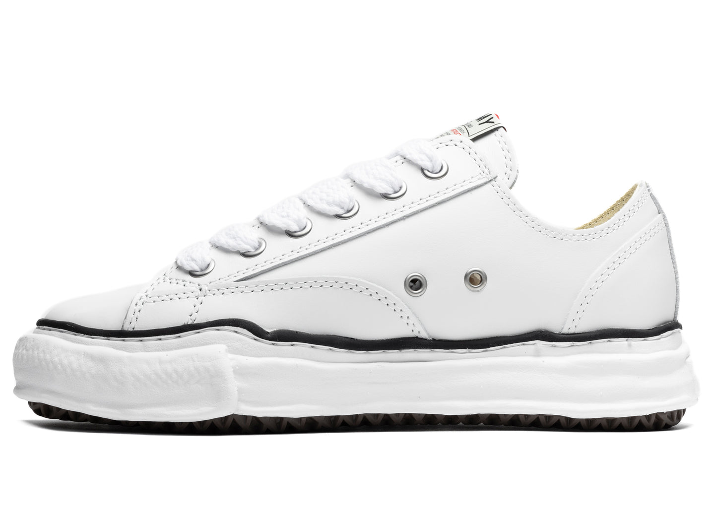 Maison Mihara Yasuhiro Low Top Lace Up Sneaker in White