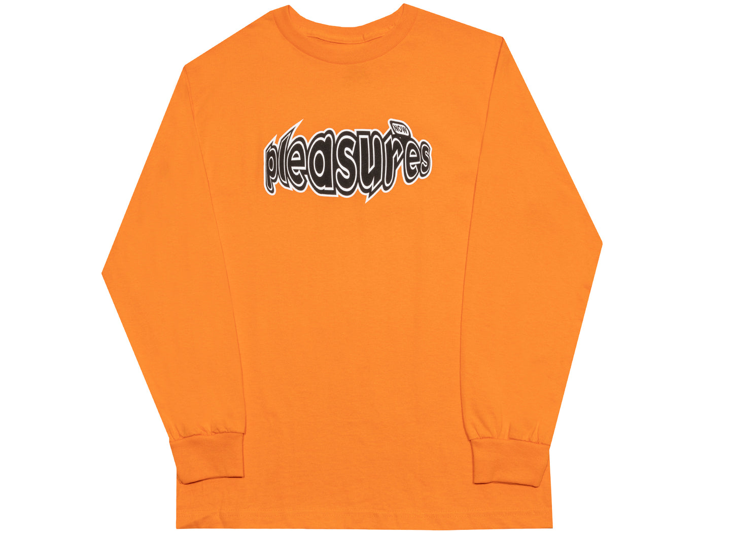 Pleasures Strain Logo Langarm-T-Shirt