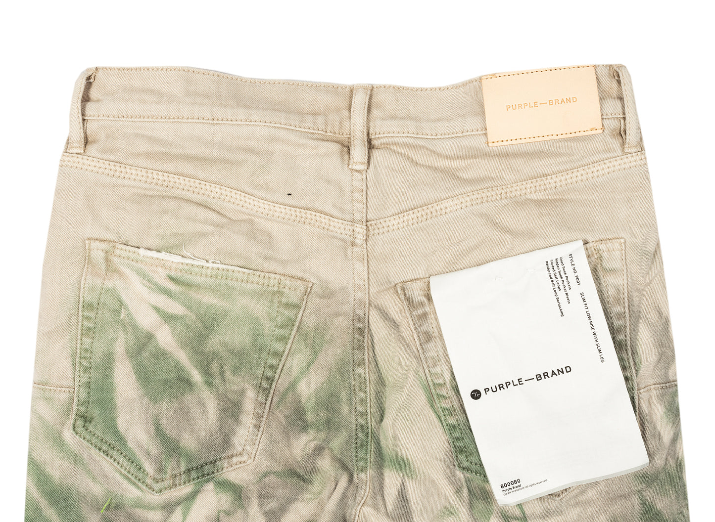 Pantalones vaqueros de camuflaje "Forest" de Purple Brand