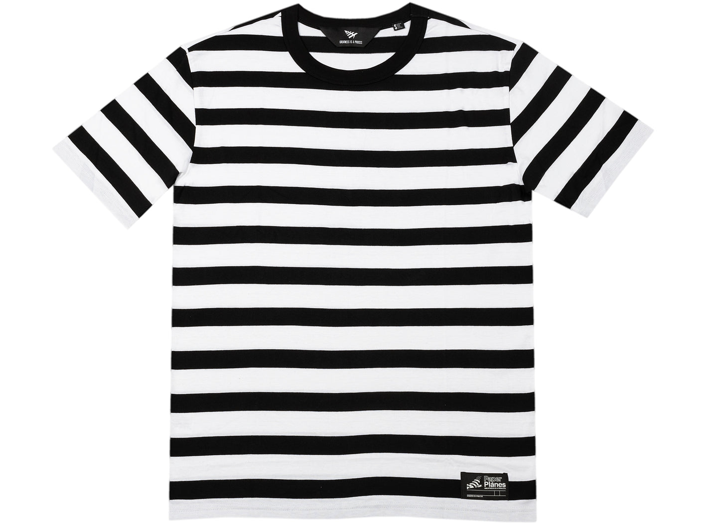 Camiseta Oversize Paper Planes con Rayas Bretonas
