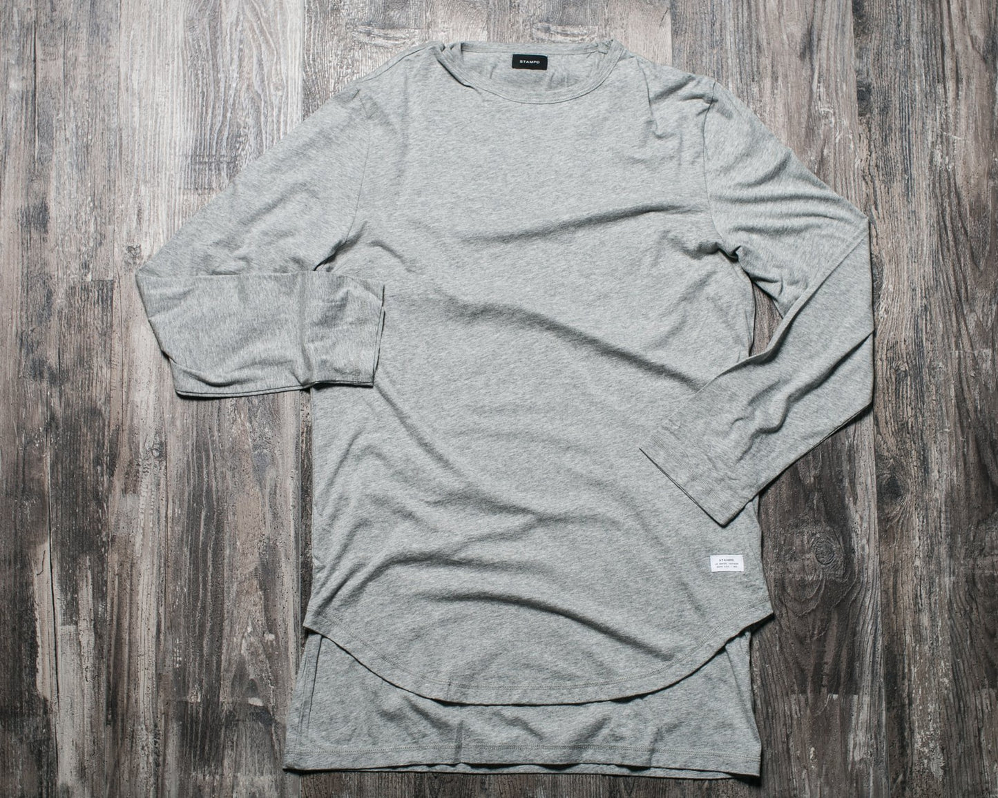 Camiseta de manga larga de doble capa Signature de Stampd