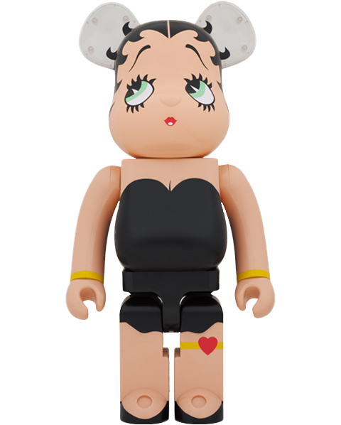 Medicom Toy  Be@rbrick Betty Boop Black Version 1000%