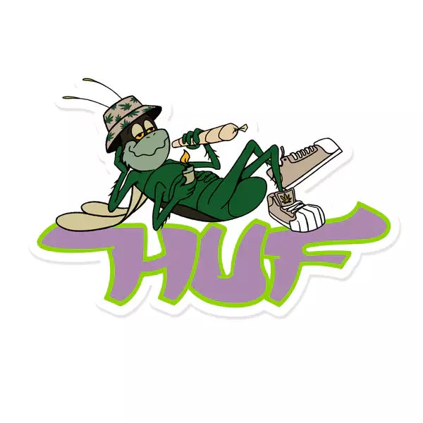 HUF Grasshopper Aufkleber