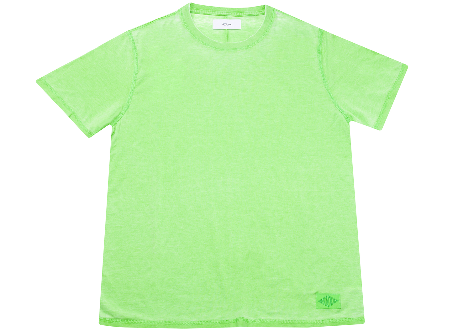 Camiseta con estampado "Reverse Burnout" de Ovadia & Sons