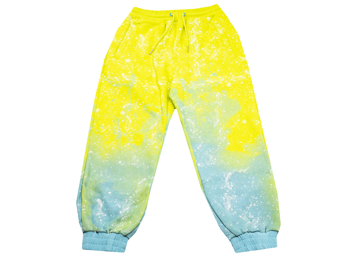 Clot Stars All Over Jogginghose in Gelb
