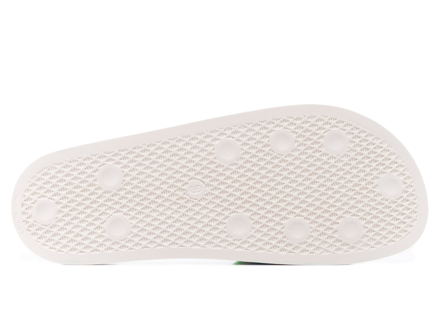 Adidas Adilette Slides in Bliss Blue / Cloud White - view 3