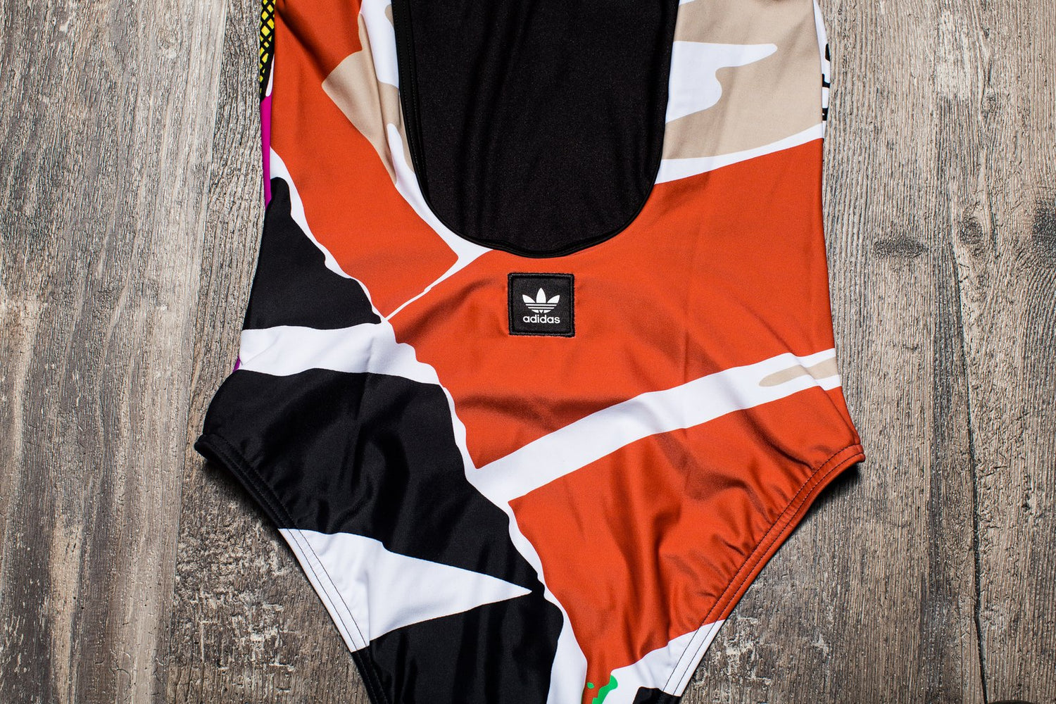Adidas CM Bodysuit, alternate print detail