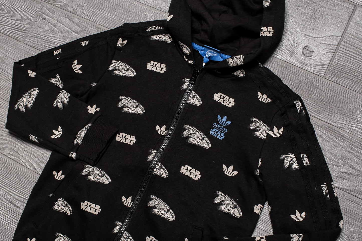 Adidas Junior Star Wars MF Hoodie, print detail