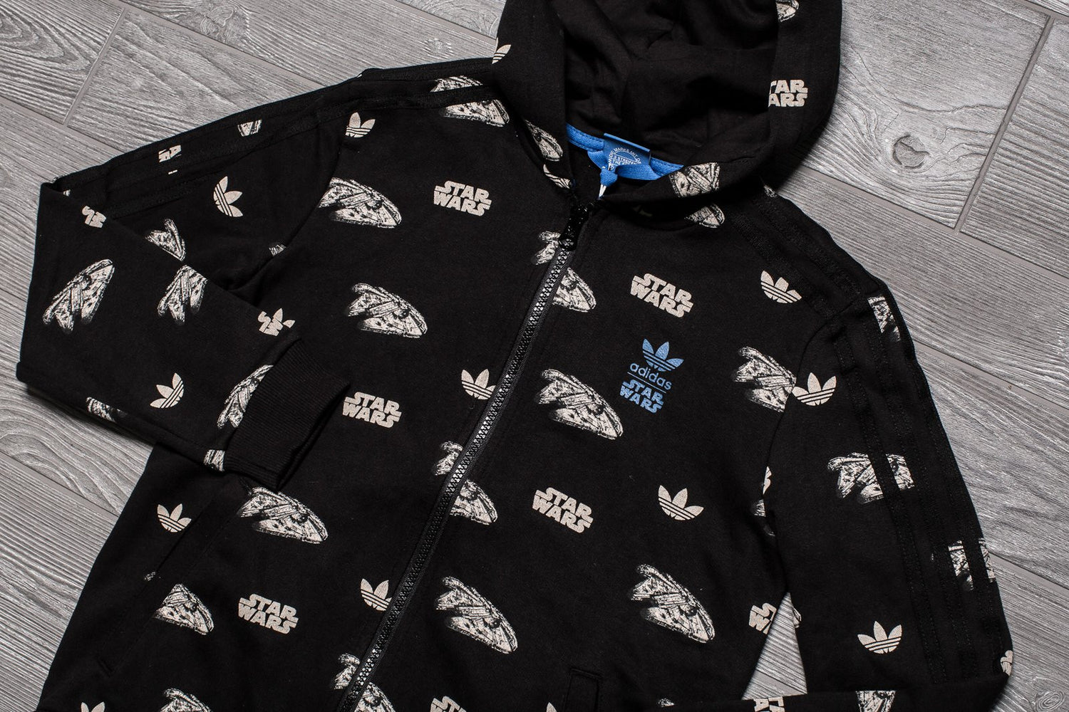 Adidas Junior Star Wars MF Hoodie, print detail