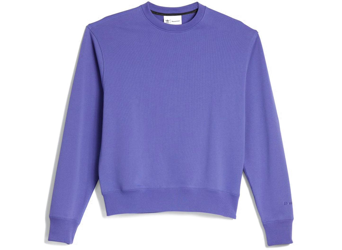 Sudadera con cuello redondo Básicos Adidas Pharrell Williams en Morado