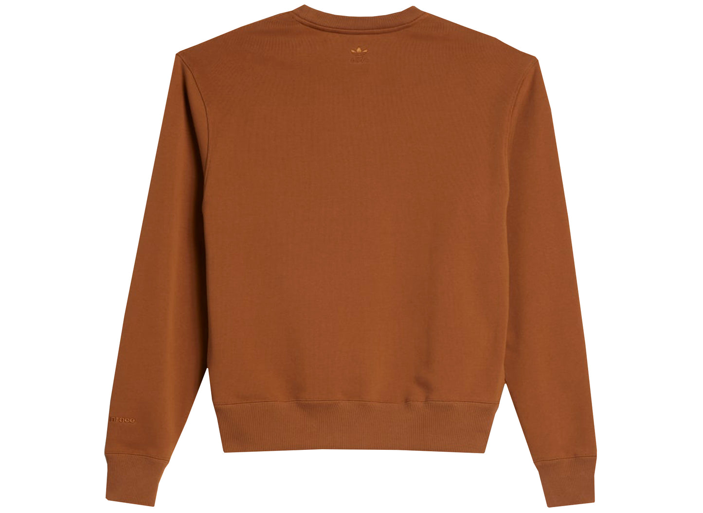 Adidas Pharrell Williams Humanrace Basics Crewneck in Wild Brown
