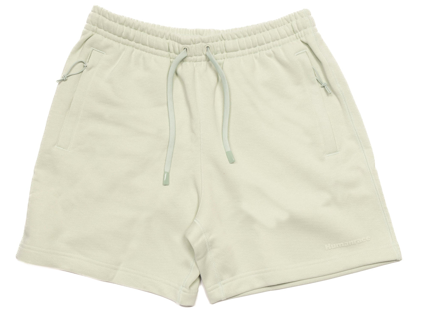 Adidas Pharrell Williams Humanrace Basics Shorts in Linen Green
