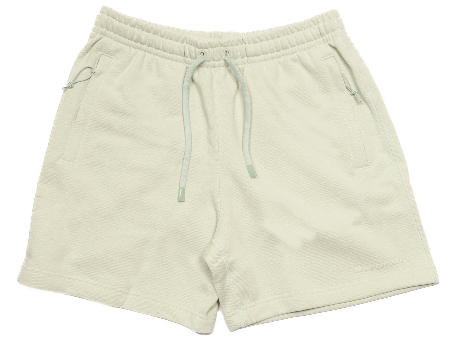 Adidas Pharrell Williams Humanrace Basics Shorts in Linen Green