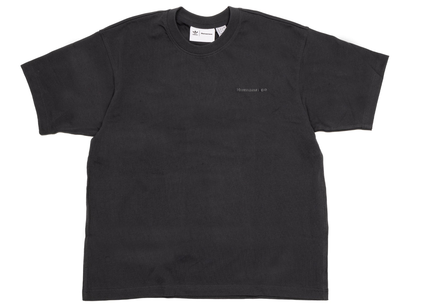 Adidas Pharrell Williams Humanrace Basics Tee in Night Grey