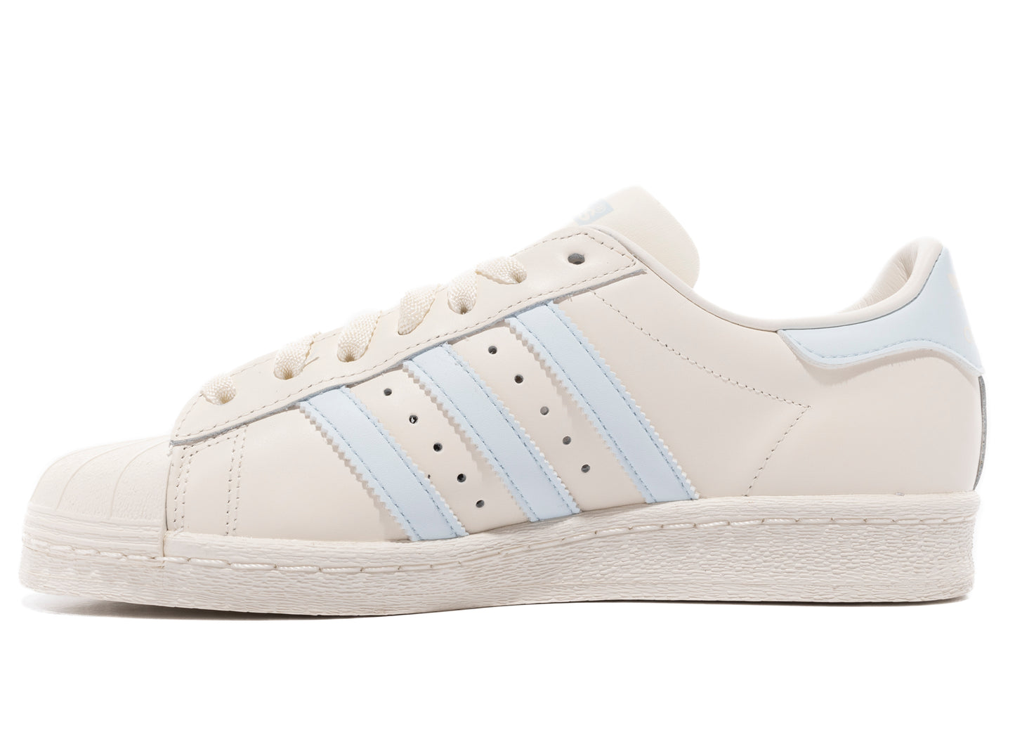 Adidas Superstar 82 in Cloud White / Sky Tint / Off White - view 3