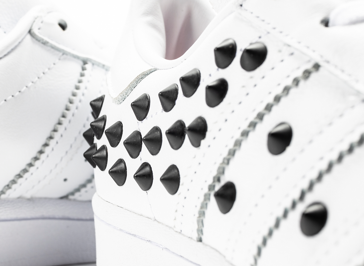 adidas Superstar Studded Women's Shoes in White / Core Black / Scarlet