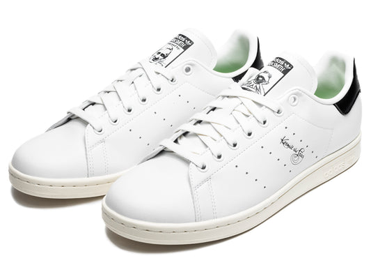 Adidas x Disney Kermit Stan Smith in Cloud White / Off White