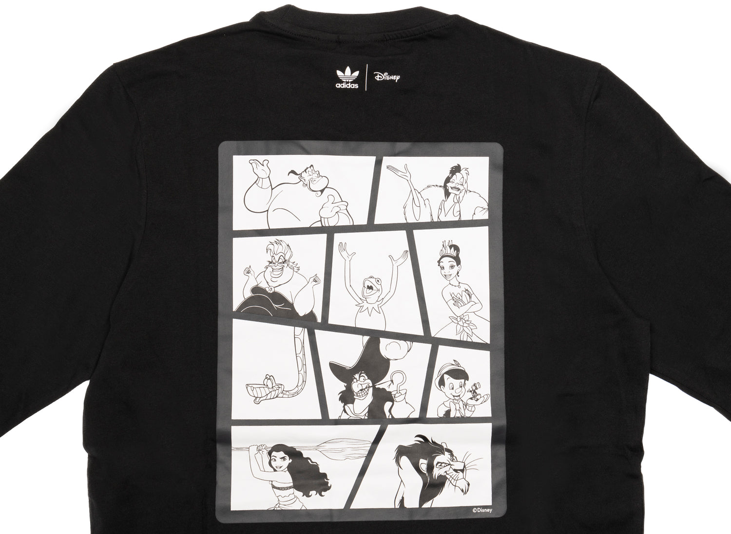 Adidas x Disney L/S Tee in Black - view 2