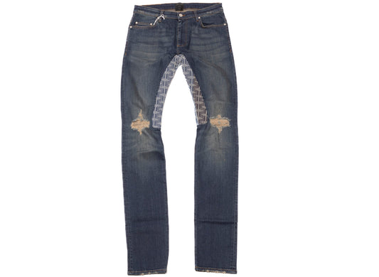 Alchemist Color Block Ringo Jeans in Dark Indigo
