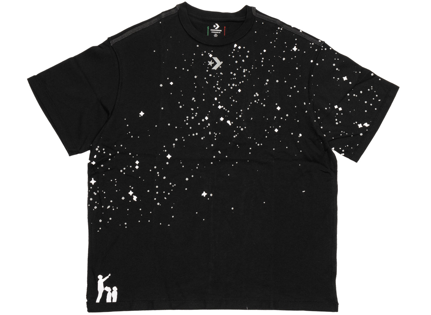 Barriers x Converse Court Ready Crossover Tee in Black