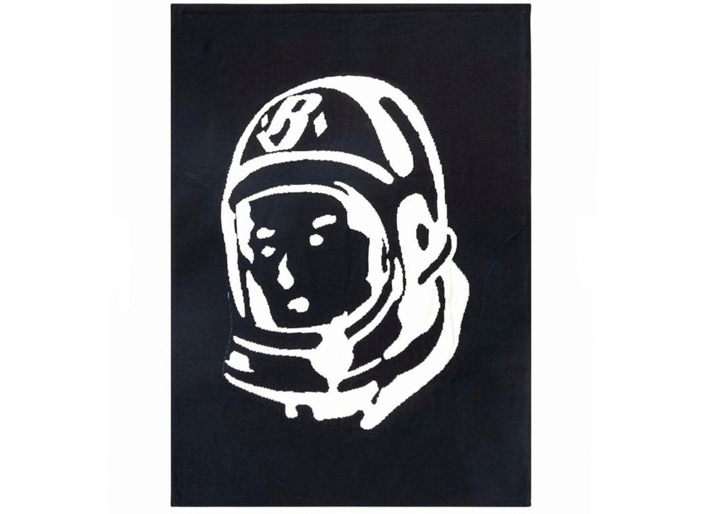 BBC Helmet Throw Blanket in Black / White