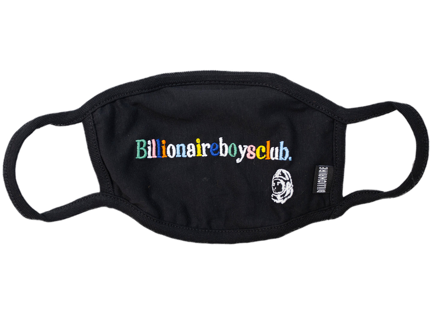 BBC Letters Face Mask in Black