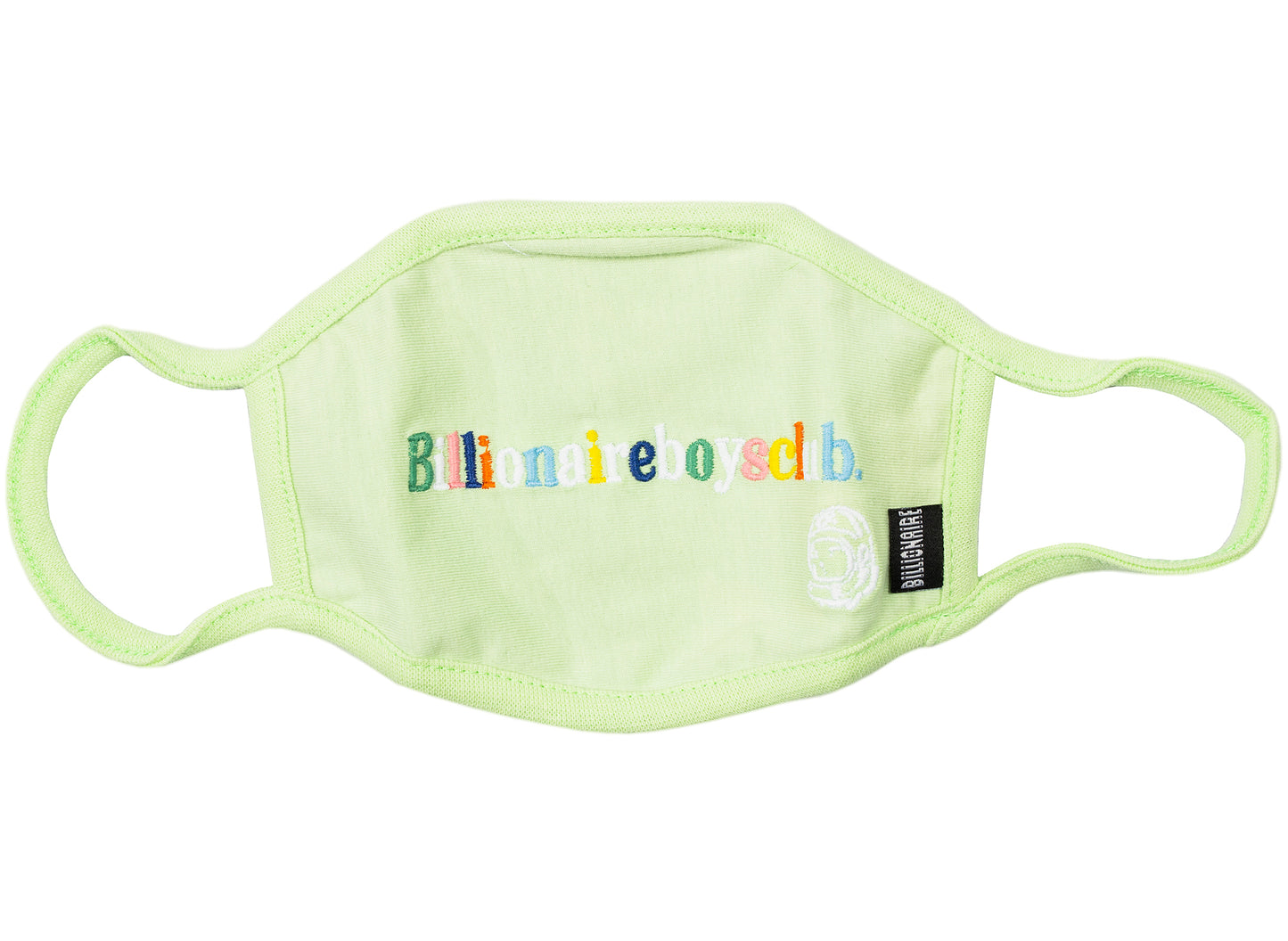 BBC Letters Face Mask in Green