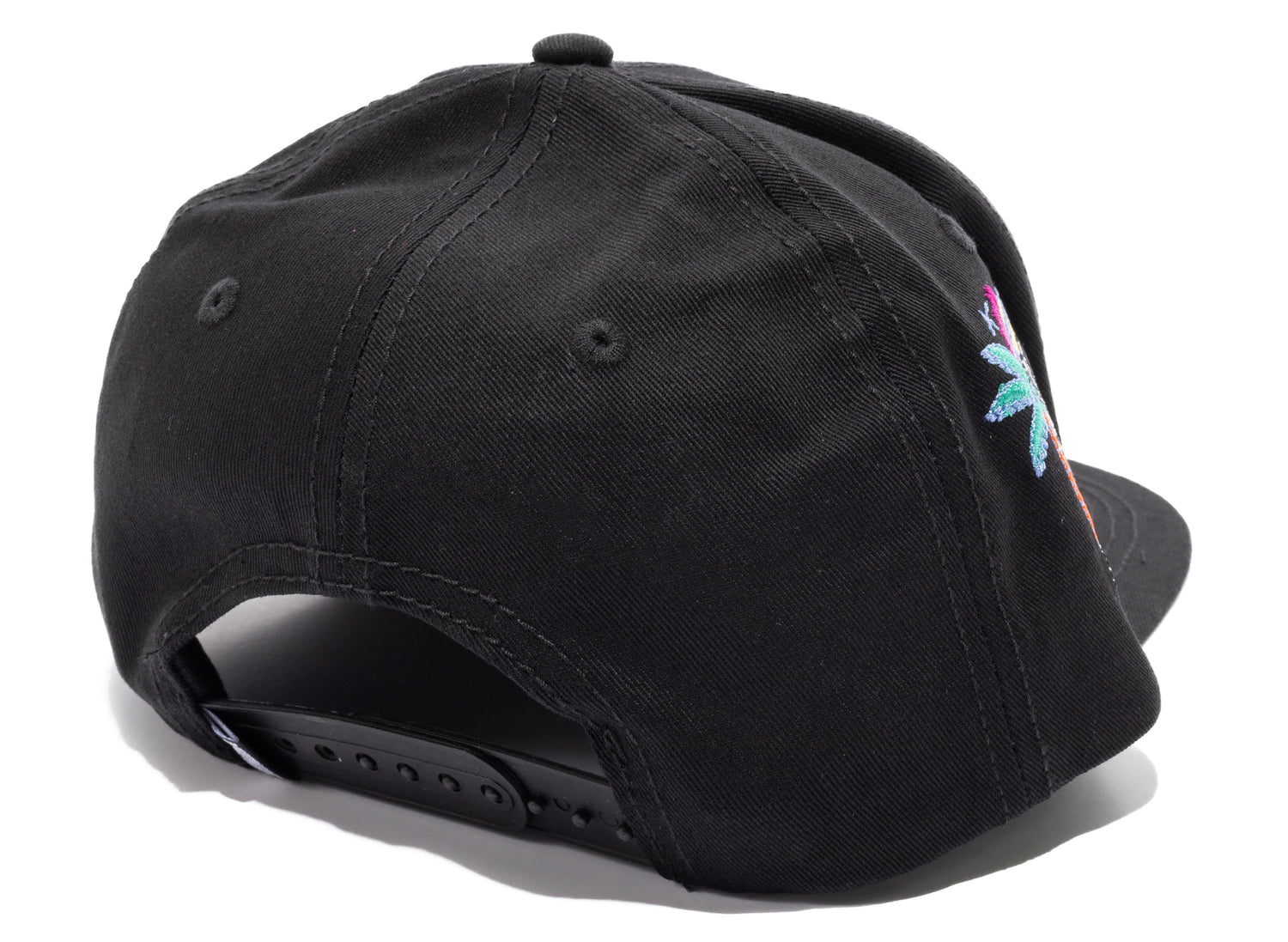 BBC Parasio Snapback Hat in Black - view 4