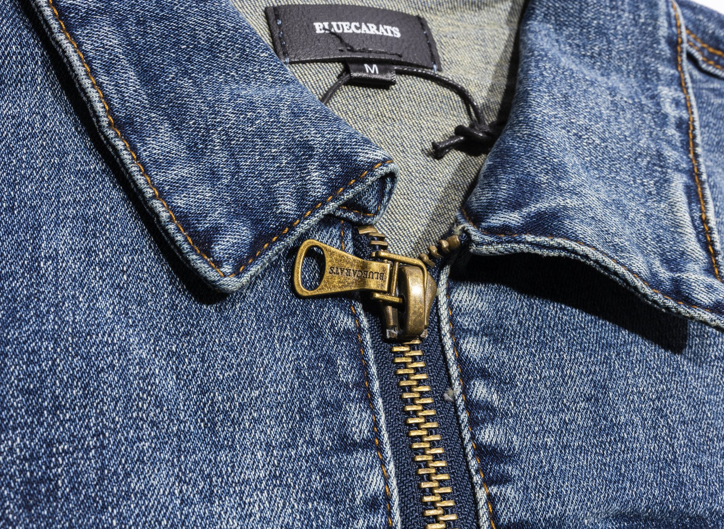 BLUECARATS The D'Evils Denim Jacket in Vintage Indigo