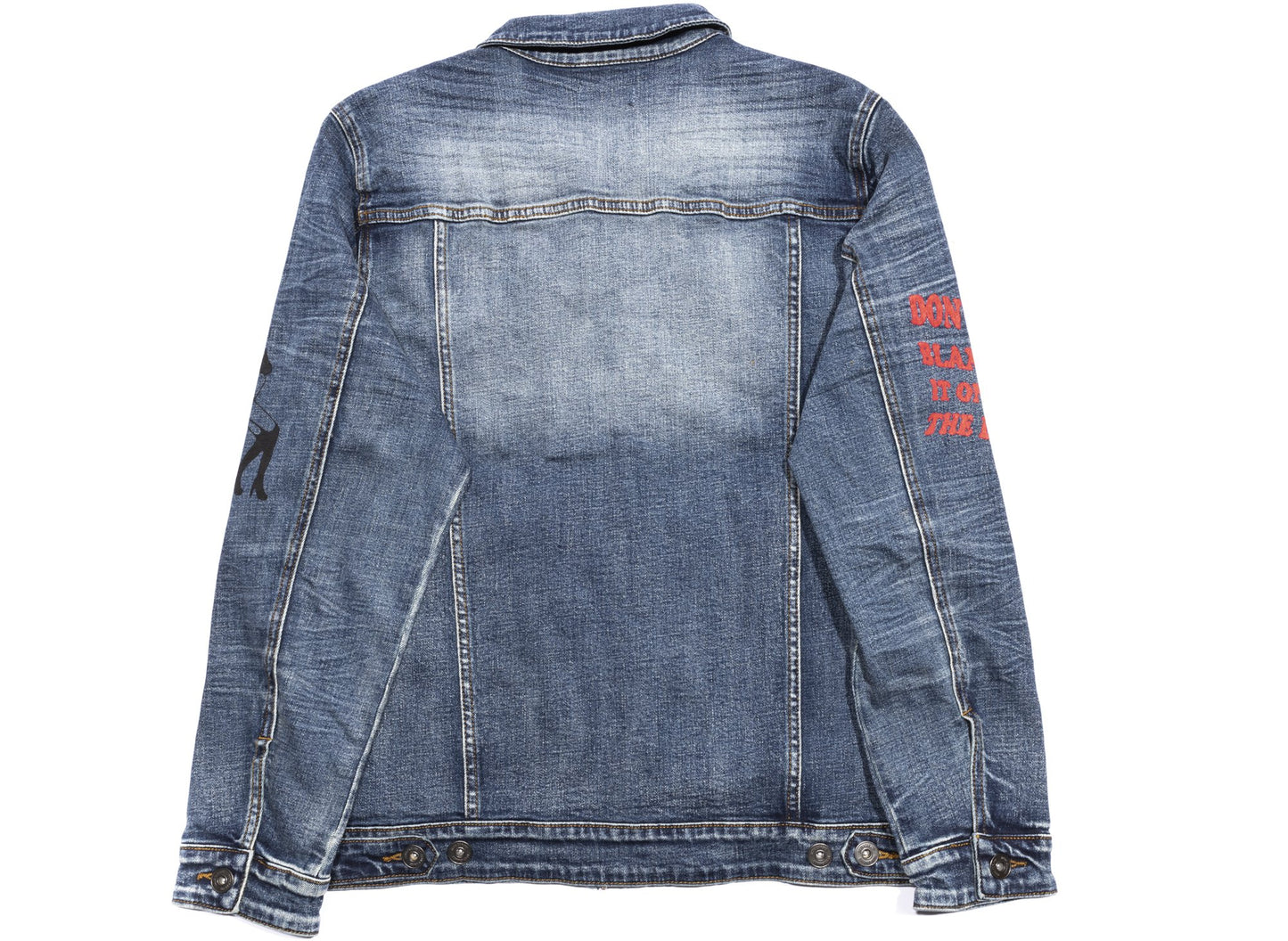 BLUECARATS The D'Evils Denim Jacket in Vintage Indigo