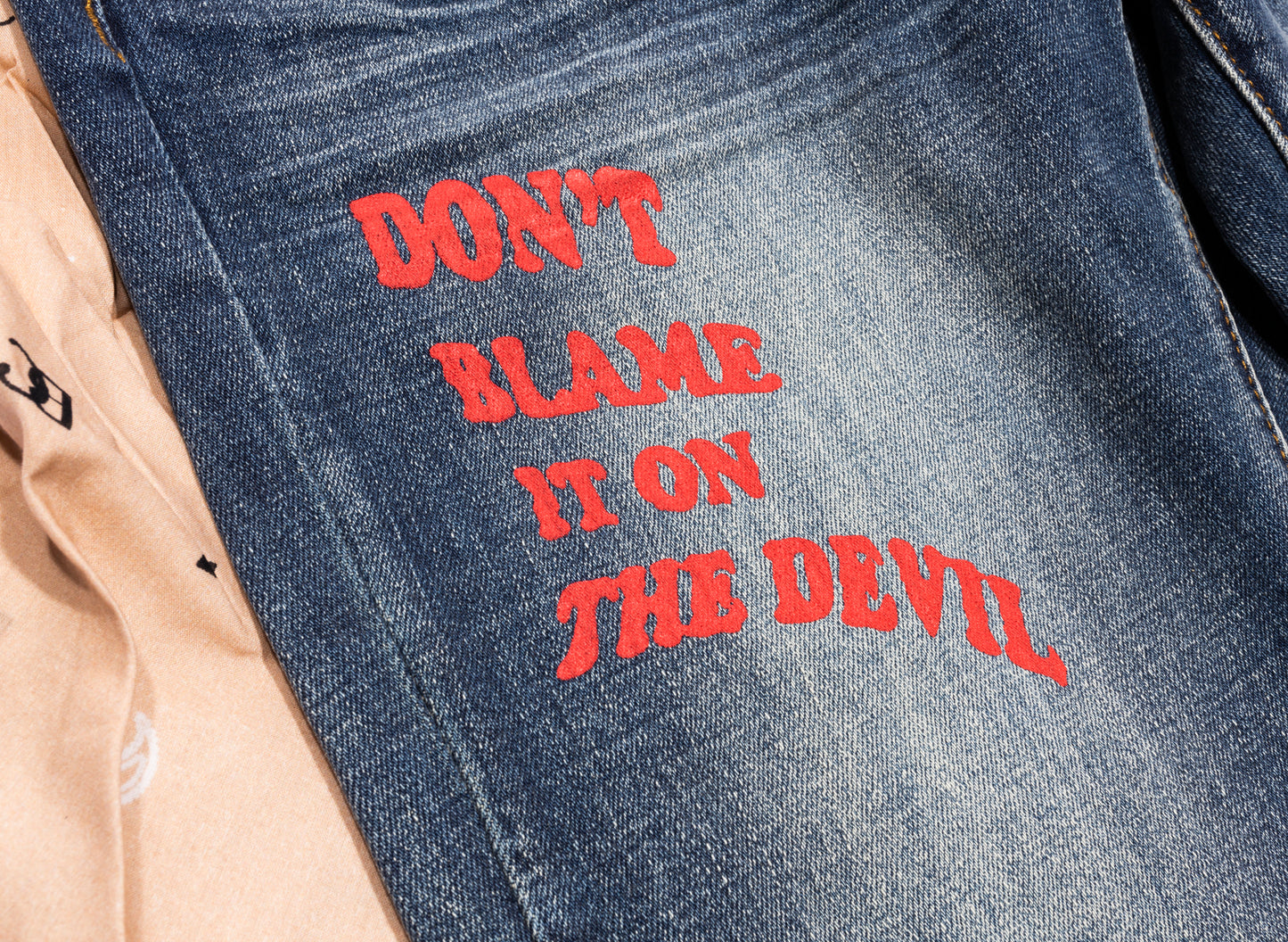 BLUECARATS The D'Evils Denim Jeans in Vintage Indigo