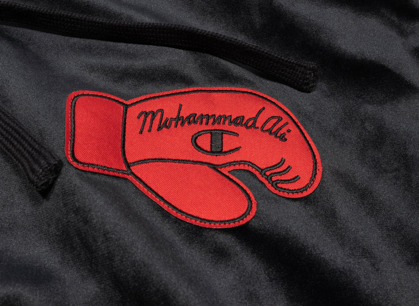 Champion x Muhammad Ali by Don C Boxing Hoodie in Black