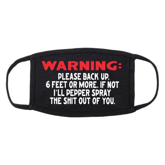 Chinatown Market Warning Face Mask