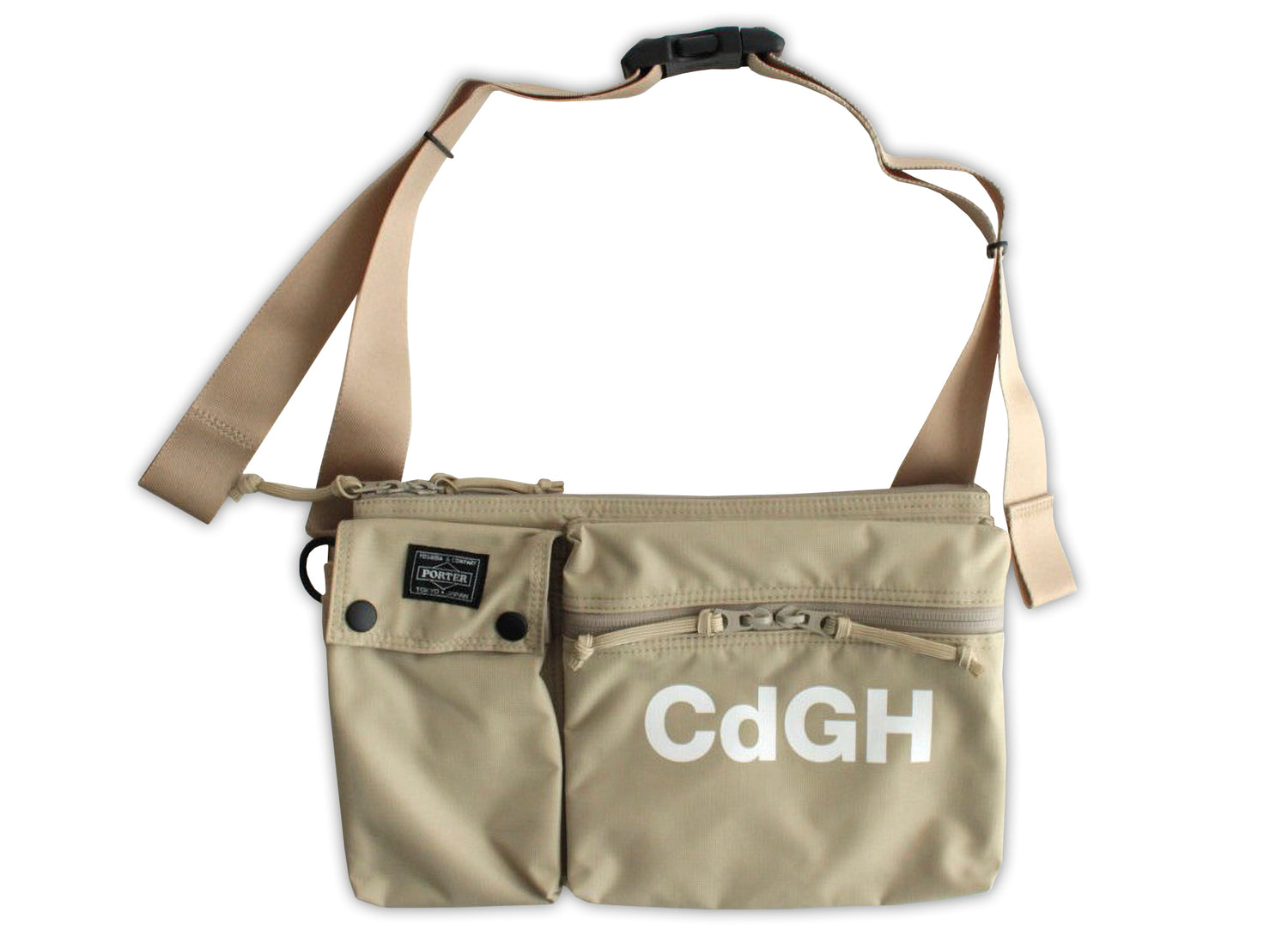 Comme des Garçon Homme x Porter Ripstop Nylon Crossbody Bag