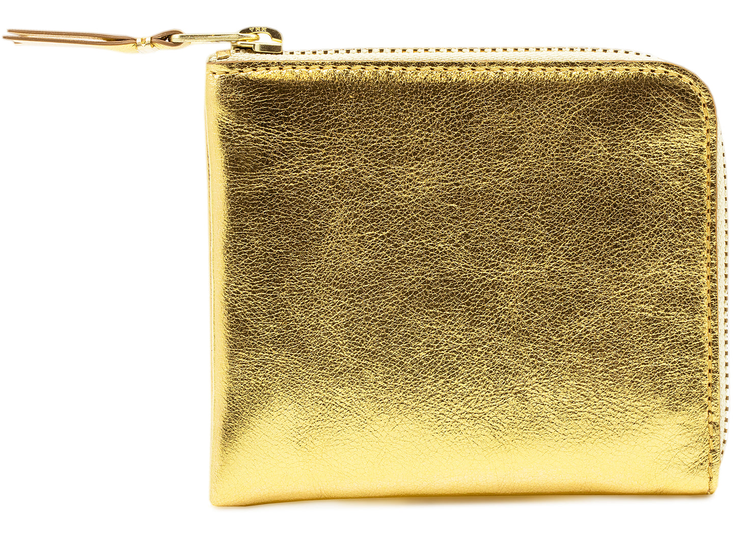 Comme des Garçons Classic Gold Line Wallet in Gold